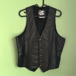 Vintage Leather Vest